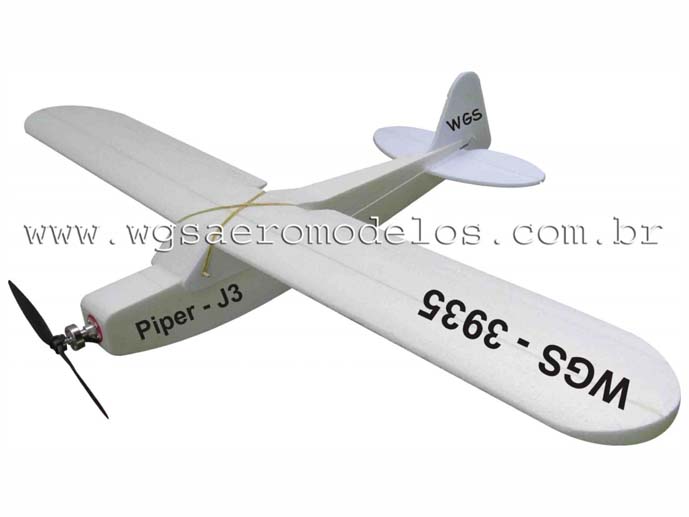 Aeromodelo Piper Avião De Cont…